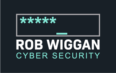 Rob Wiggan Logo Dark Background